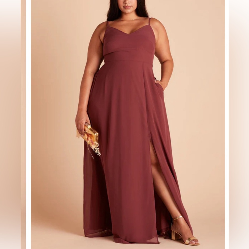 Birdy Grey Rosewood Devin Convertible Chiffon Maxi Formal Bridesmaid Dress